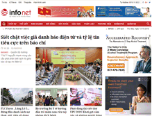 Tablet Screenshot of infonet.vn